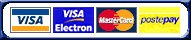 X-Pay - CartaSi - Visa - Visa Electron - MasterCard - PostePay