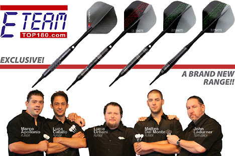 Discover the latest E-team's darts