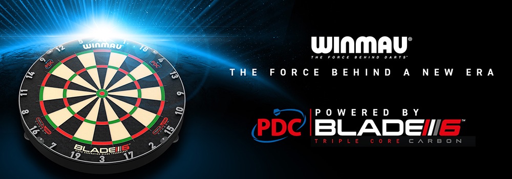 Nuovi bersagli Winmau BLADE 6 e BLADE 6 triple core PDC