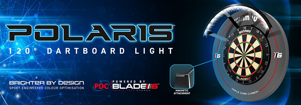 Nuovo Winmau dartboards light POLARIS