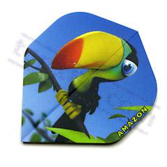 SET 3 AMAZON FLIGHTS CARTOON TUCAN - Amazon