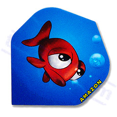 SET 3 AMAZON FLIGHTS CARTOON GOLDFISH - Amazon