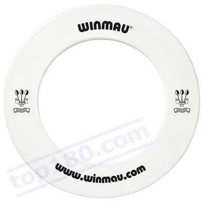 WINMAU WHITE DARTBOARD SURROUND FOR STEEL DART - Winmau