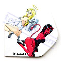 SET 3 ALETTE IFLIGHT ANGEL AND DEVIL - I-Flight