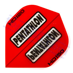 SET 3 ALETTE PENTATHLON HD-150 STANDARD COLOR ROSSO - Pentathlon