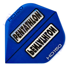 SET 3 ALETTE PENTATHLON HD-150 STANDARD COLOR BLU - Pentathlon