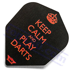 SET 3 ALETTE KEEP CALM AND PLAY DARTS - Bull's