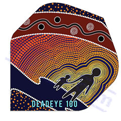 SET 3 ALETTE PEOPLE 100 MICRON - Deadeye Darts