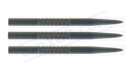 SET 3 PUNTE ACCIAIO PER STEEL DART - KNURLED 35MM - Bull's