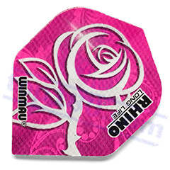 SET 3 ALETTE WINMAU RHINO PINK ROSE - Winmau