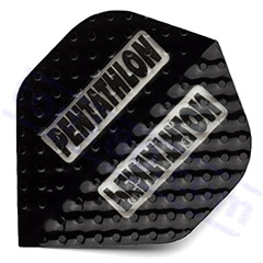 SET 3 ALETTE PENTATHLON EMBOSSED BLACK - Pentathlon