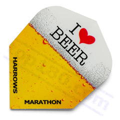 SET 3 ALETTE MARATHON STANDARD I LOVE BEER - Harrows