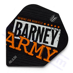 SET 3 ALETTE TARGET PRO ULTRA BARNEY ARMY N.6 BLACK - Target