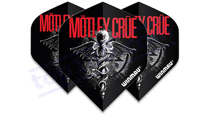 SET 3 ALETTE ROCK LEGENDS MOTLEY CRUE DR.FEELGOOD - Winmau