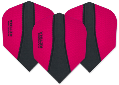 SET 3 ALETTE HARROWS RETINA-X Red - Harrows