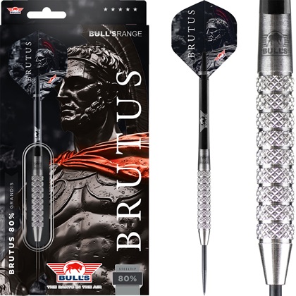 SET 3 FRECCETTE STEEL BRUTUS GRANDIS 28G. - Bull's