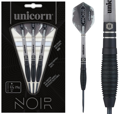 SET 3 FRECCETTE STEEL UNICORN NOIR S1 21G. - Unicorn