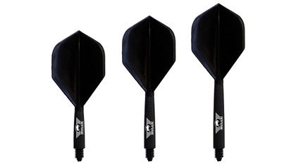 SET 3 ALETTE CODE COMPLETE UNION BLACK STANDARD - Bull's