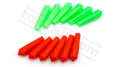 SET 6 PLASTIC FLIGHT PROTECTORS - Top180