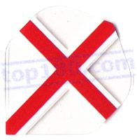SET 3 FLIGHTS POLY MET STANDARD “ENGLAND” - Pentathlon